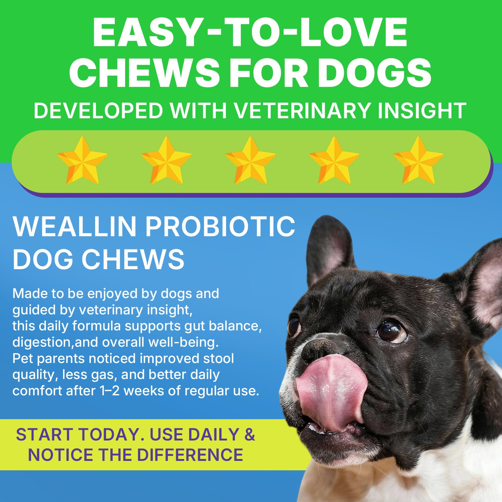 WEALLIN product label highlighting ingredients and digestive support