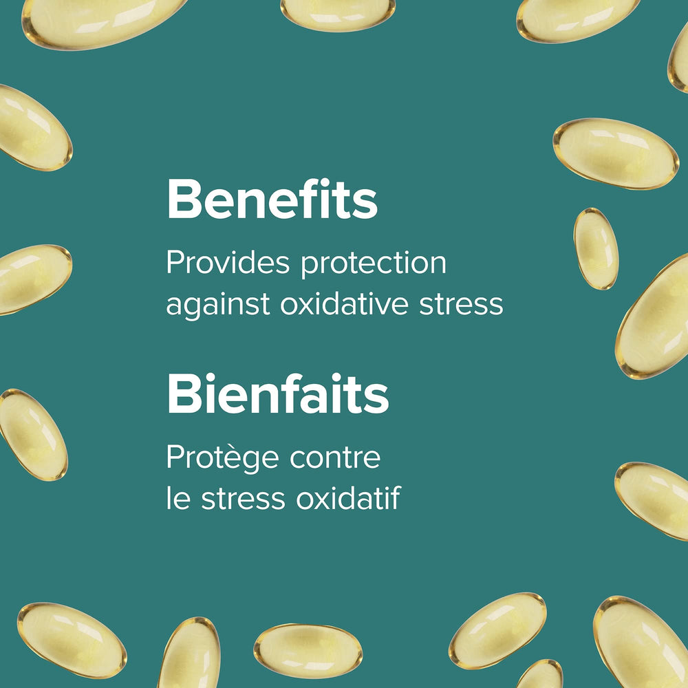 Webber Naturals softgels in hand illustrating portion and consumer-friendly format