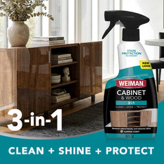 Weiman spray trigger close-up demonstrating easy application and precise coverage