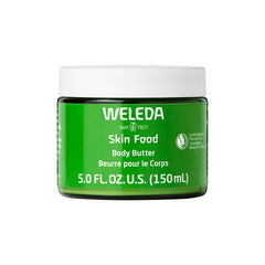 Weleda jar front view showing label and sustainable glass packaging benefit