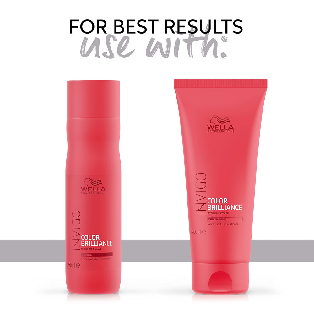 Wella Professionals label detail highlighting silicone-free and no-animal ingredients