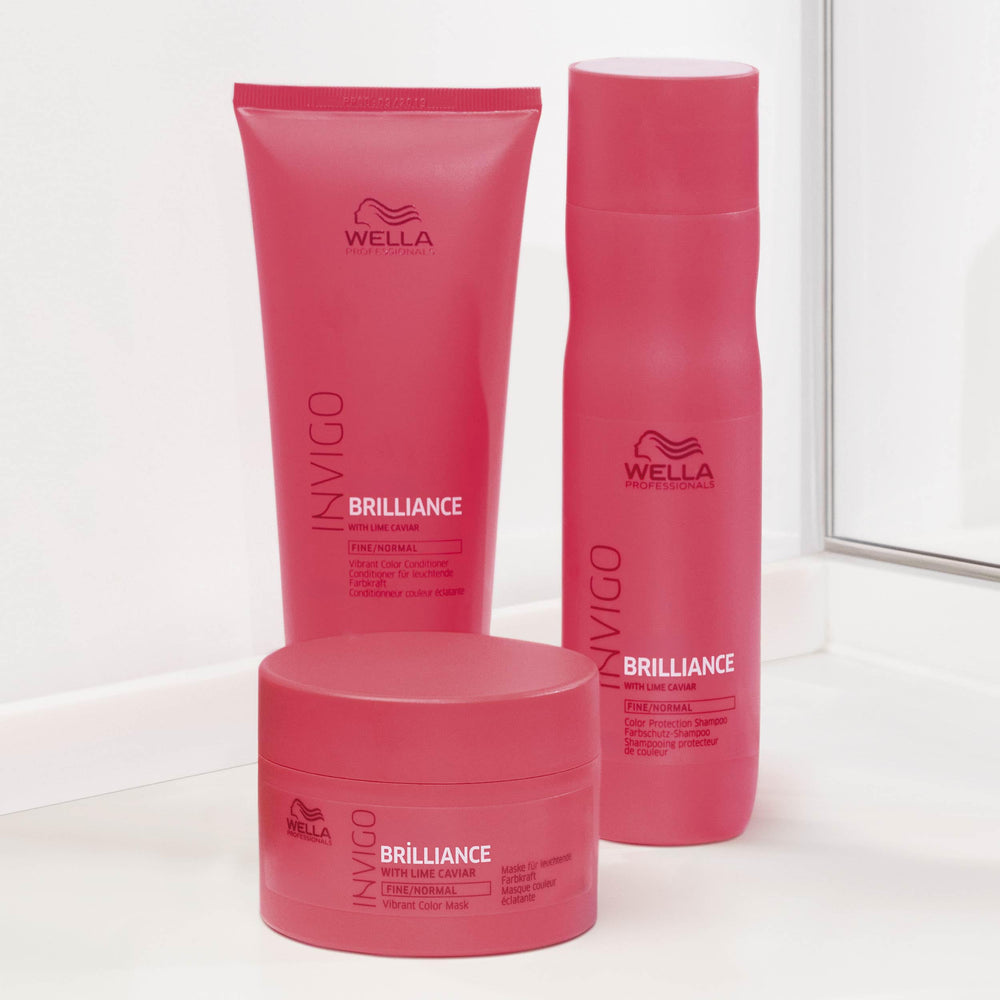 Wella Professionals graphic of copper molecules supporting color shine