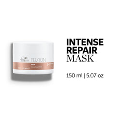 Wella Professionals mask applied to mid-lengths showing smoother detangling benefit