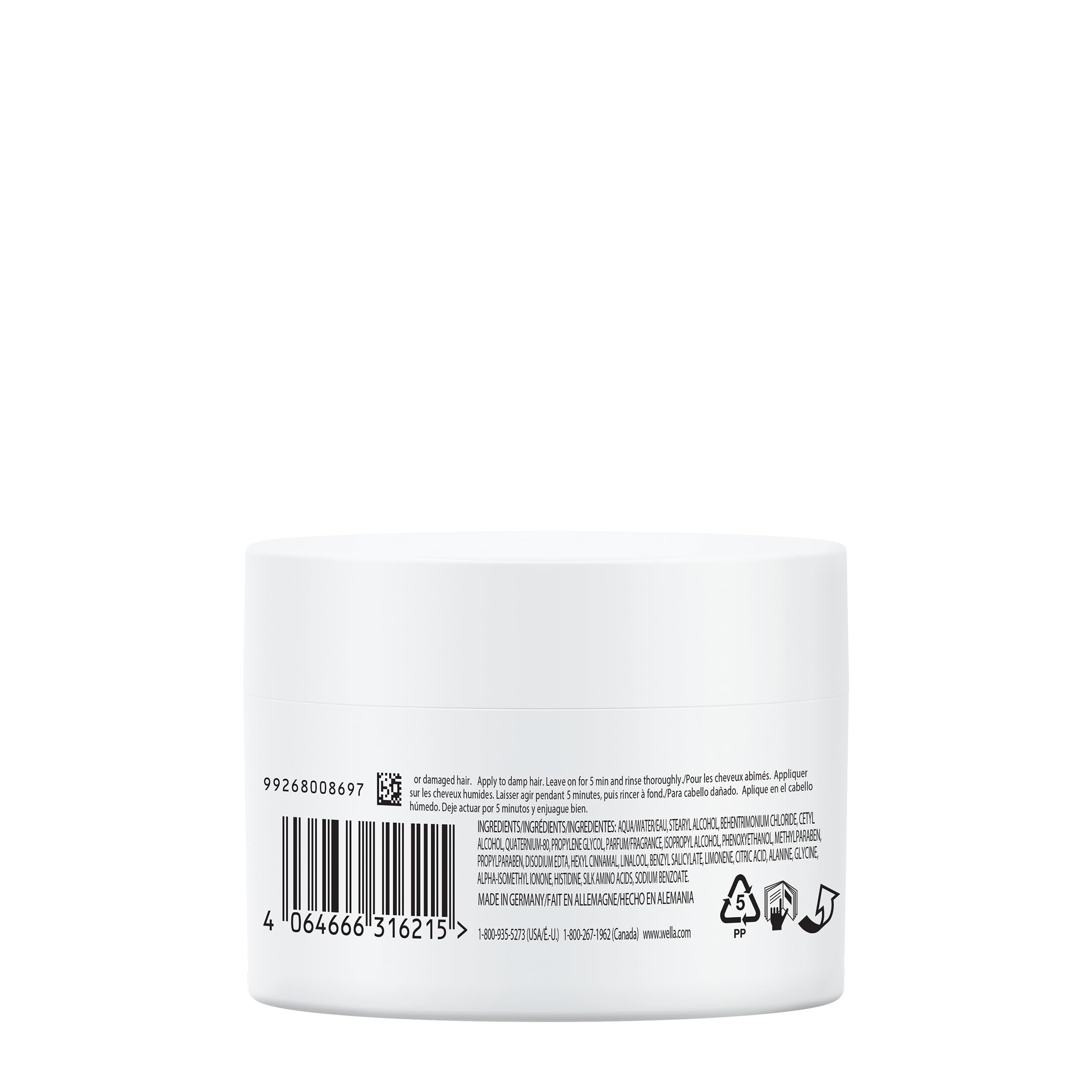 Wella Professionals open jar texture demonstrating rich creamy mask benefits