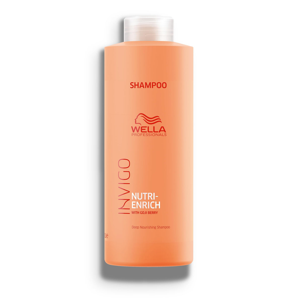 Wella Professionals front bottle view showing brand and nourishing shampoo benefits
