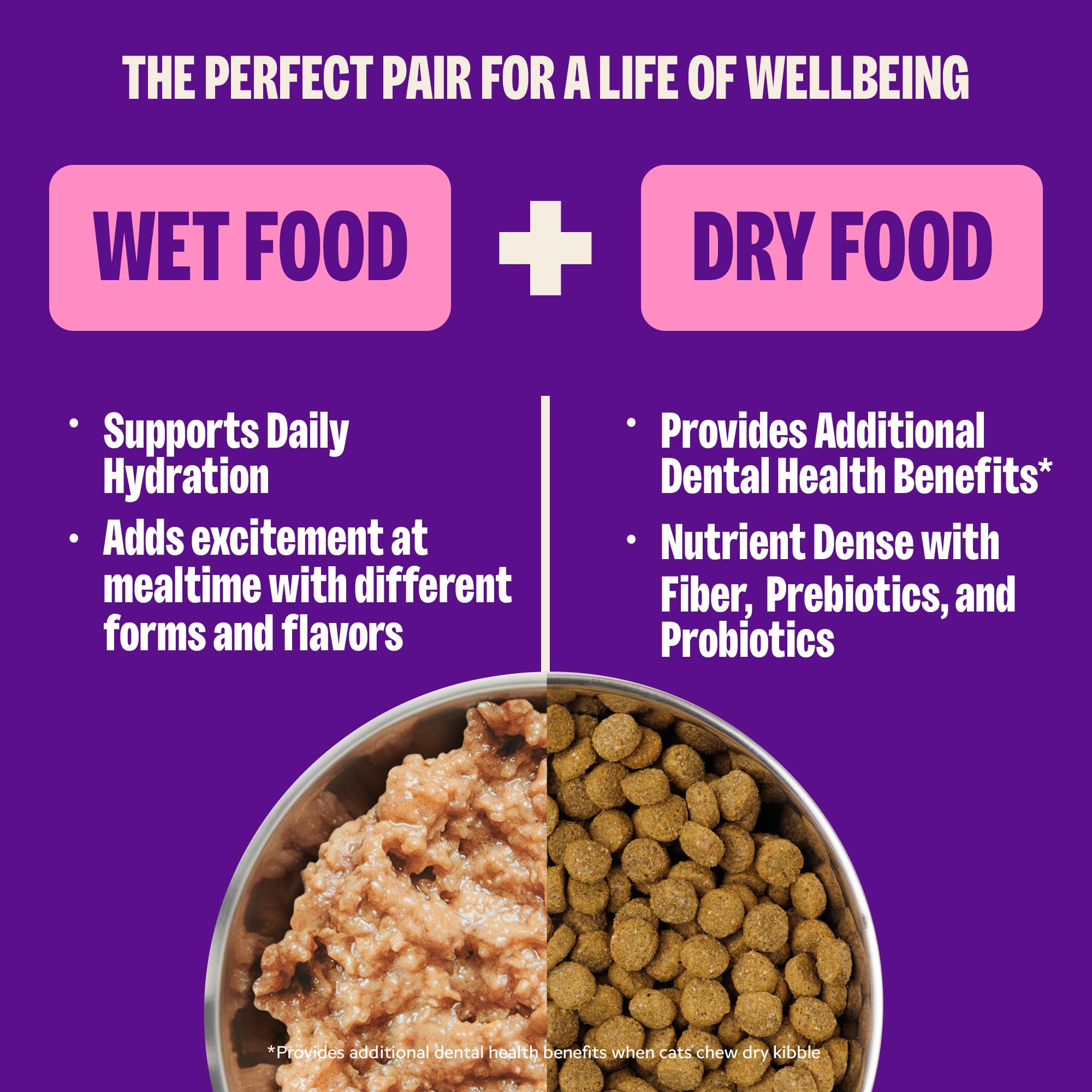 Wellness served in bowl at room temperature to encourage hydration
