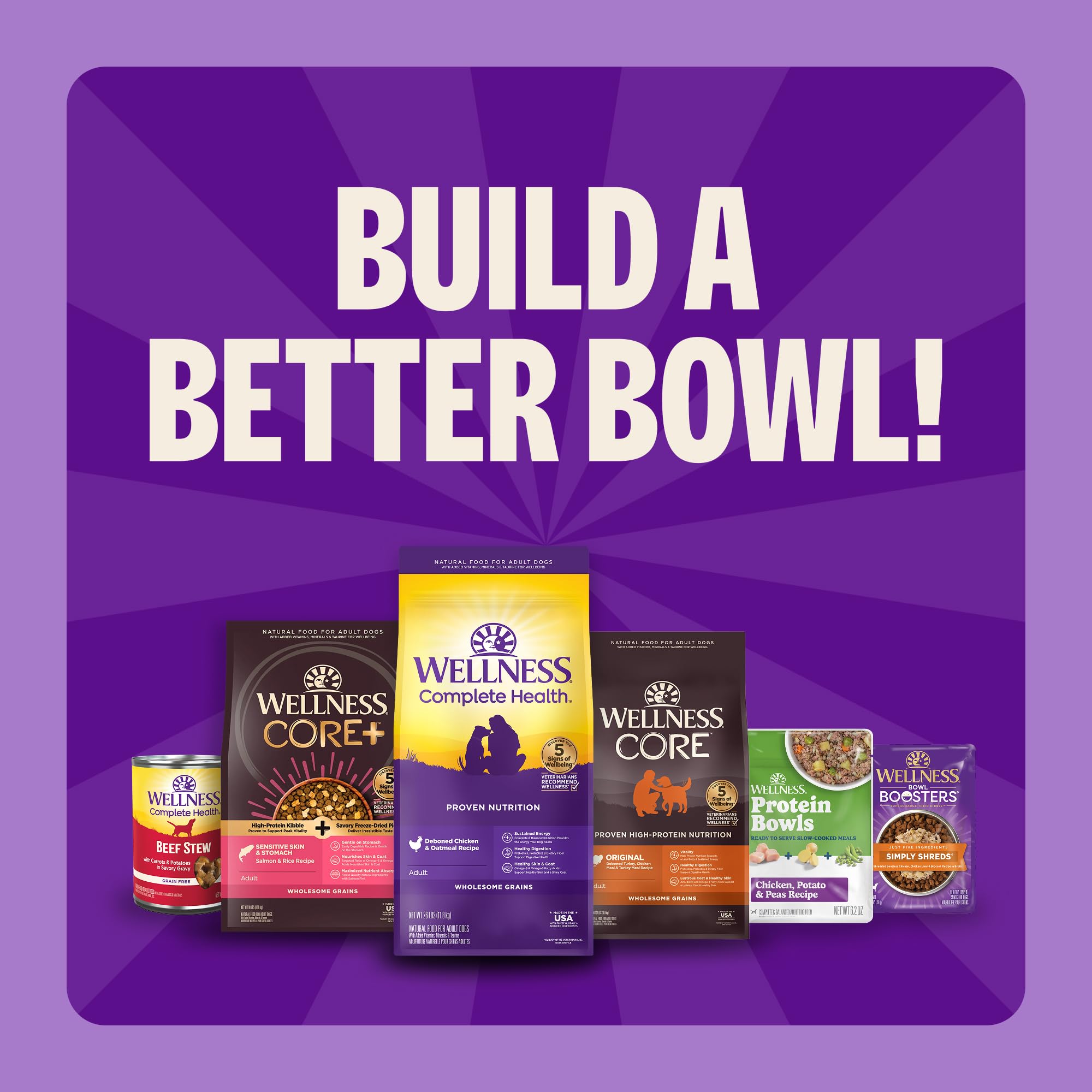 Wellness lifestyle shot with dog indicating everyday wellbeing
