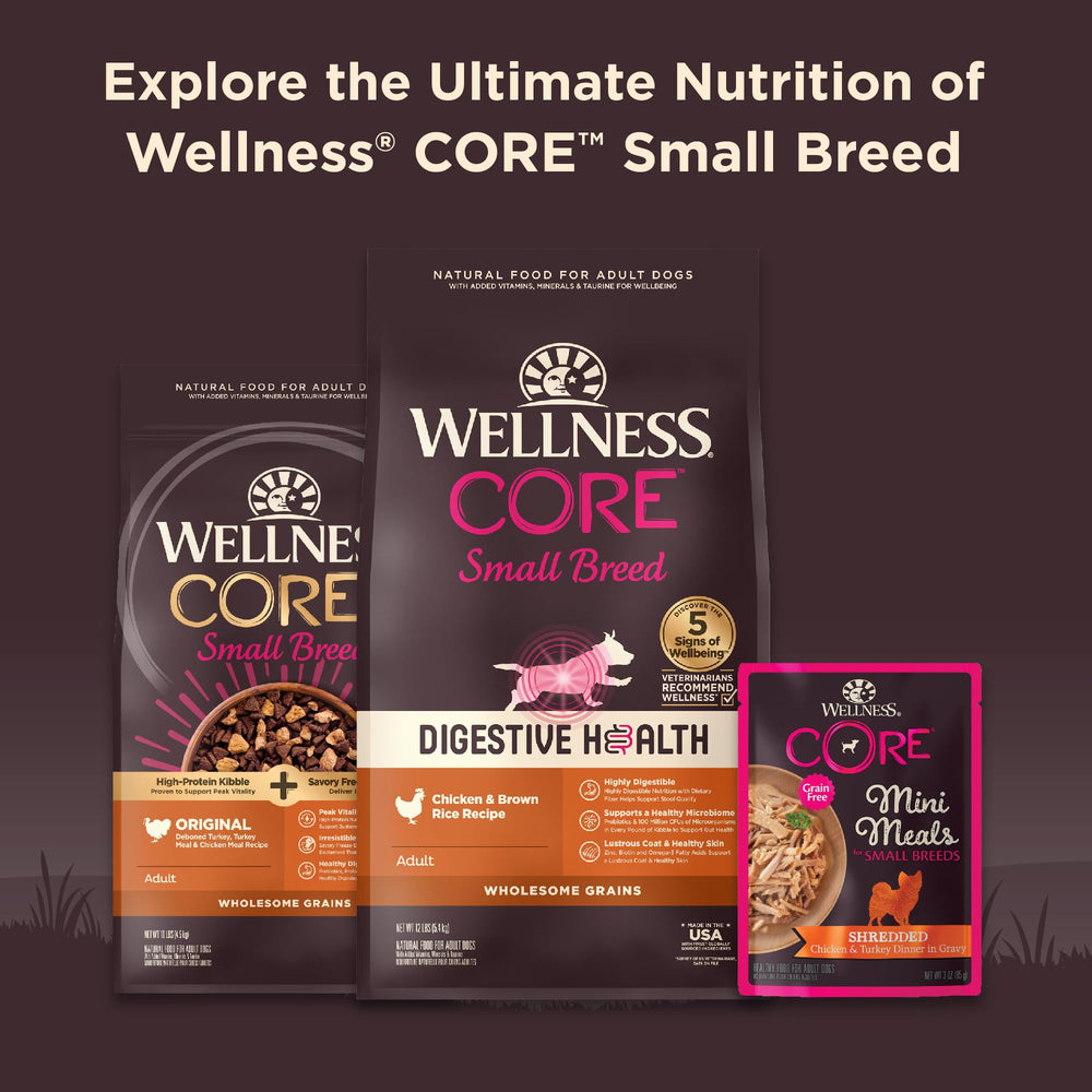 Wellness pouch in hand demonstrating single-serve convenience and portion control