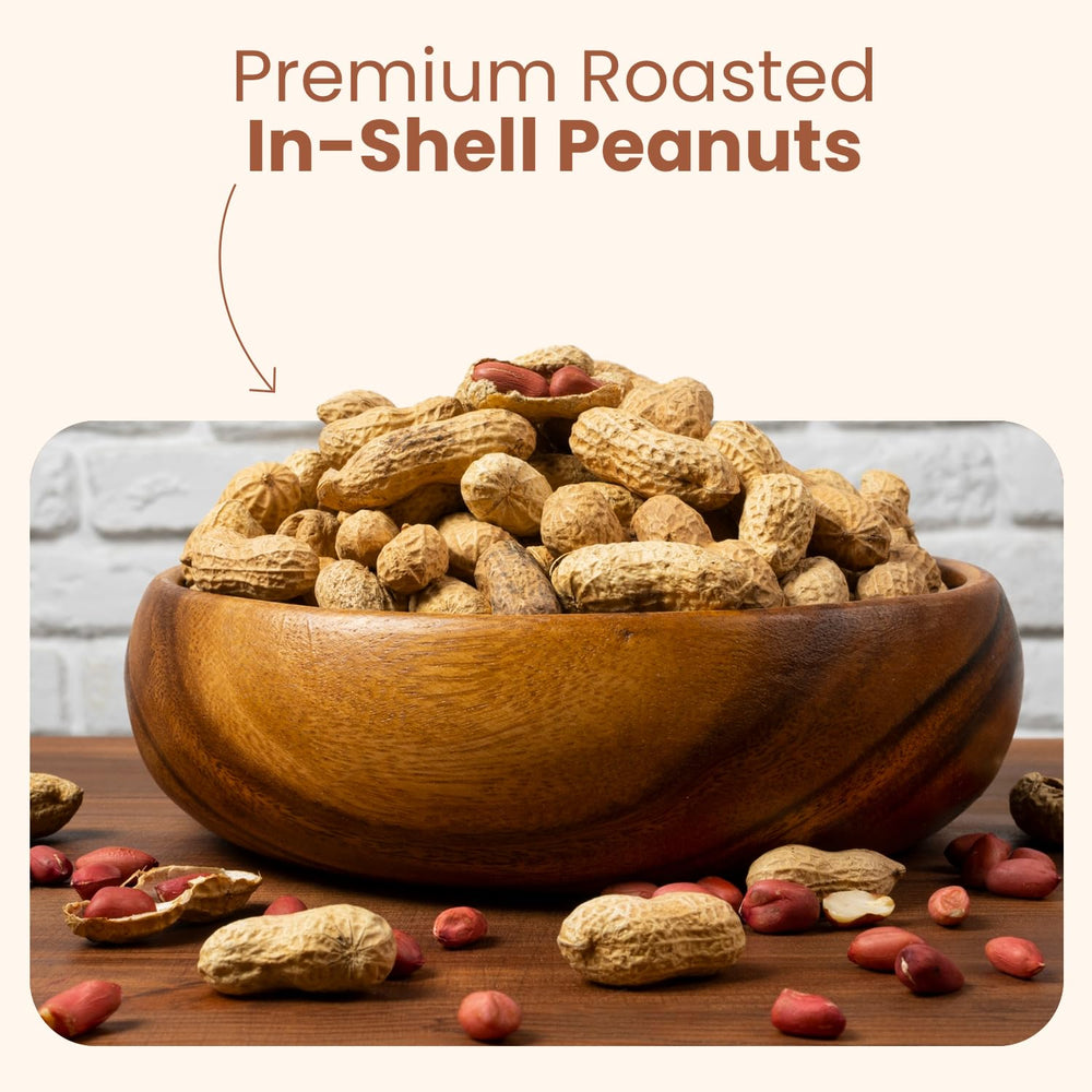 Wellsley Farms peanuts in a bowl on a game-day table encouraging sharing