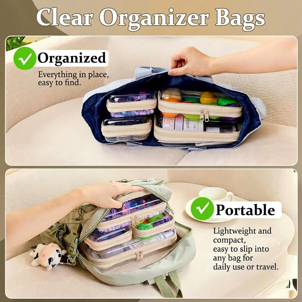 WELPIRT medium case open with organized contents for quick packing
