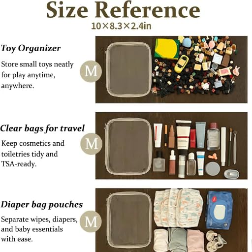 WELPIRT pouches stacked inside suitcase for space-saving travel