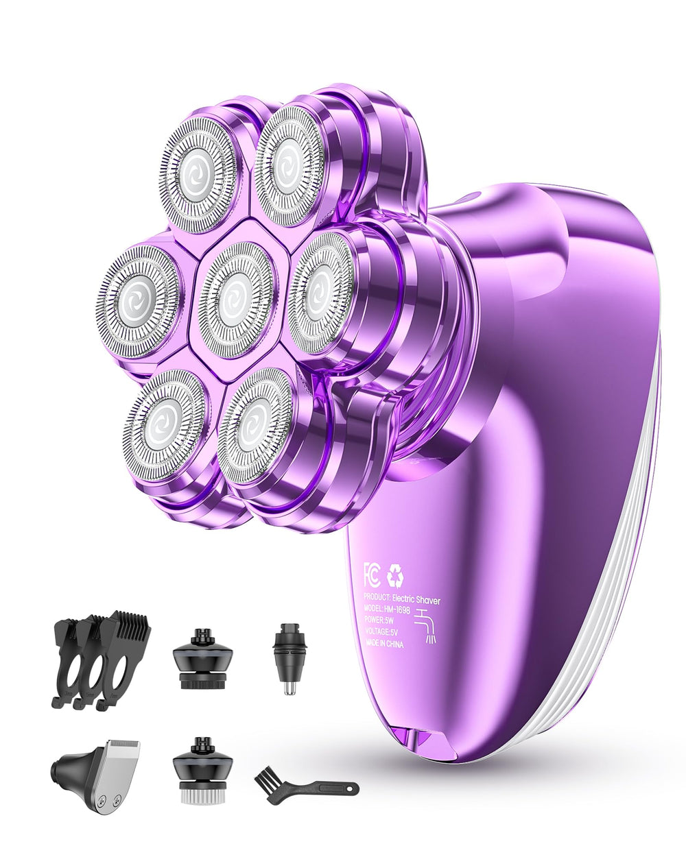 WEQOEE compact travel case with groomer inside for easy transport and protection