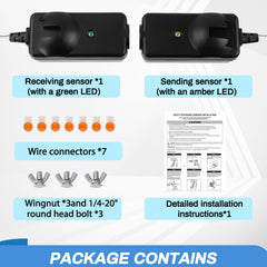 Werhoo sensor close-up of lens highlighting durable finish and reliable beam alignment