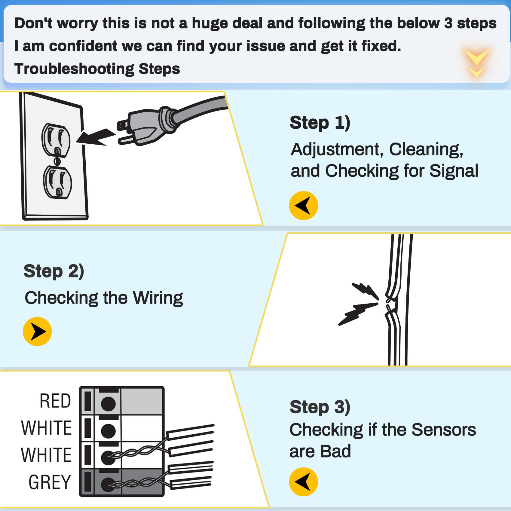 Werhoo sensor wiring connection detail showing secure terminals for dependable operation