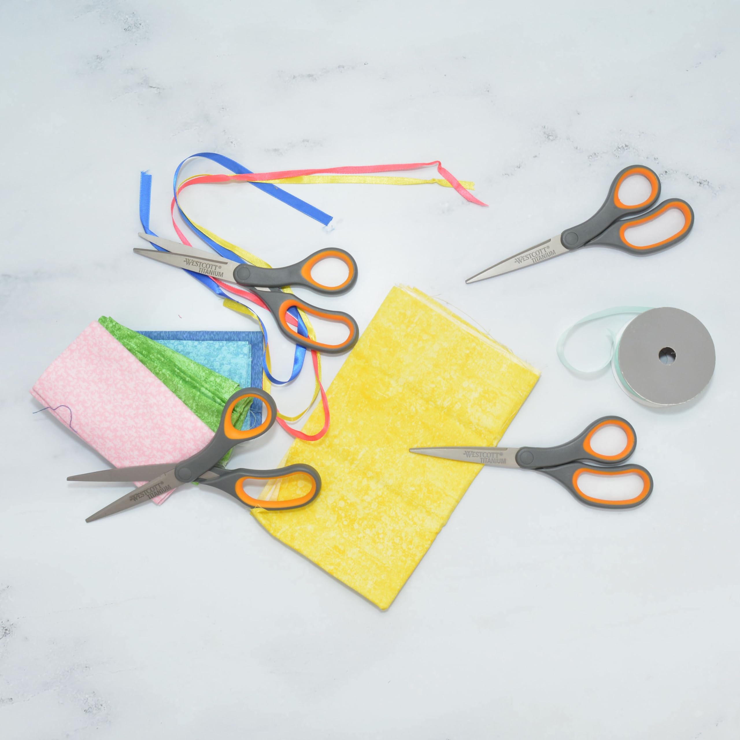 Westcott scissors on craft table showing reliable cutting for projects
