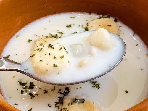 Westminster Bakers Company oyster crackers served in soup adding crunchy contrast