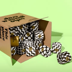 Who Gives A Crap front packaging showing bulk bamboo rolls and eco benefit