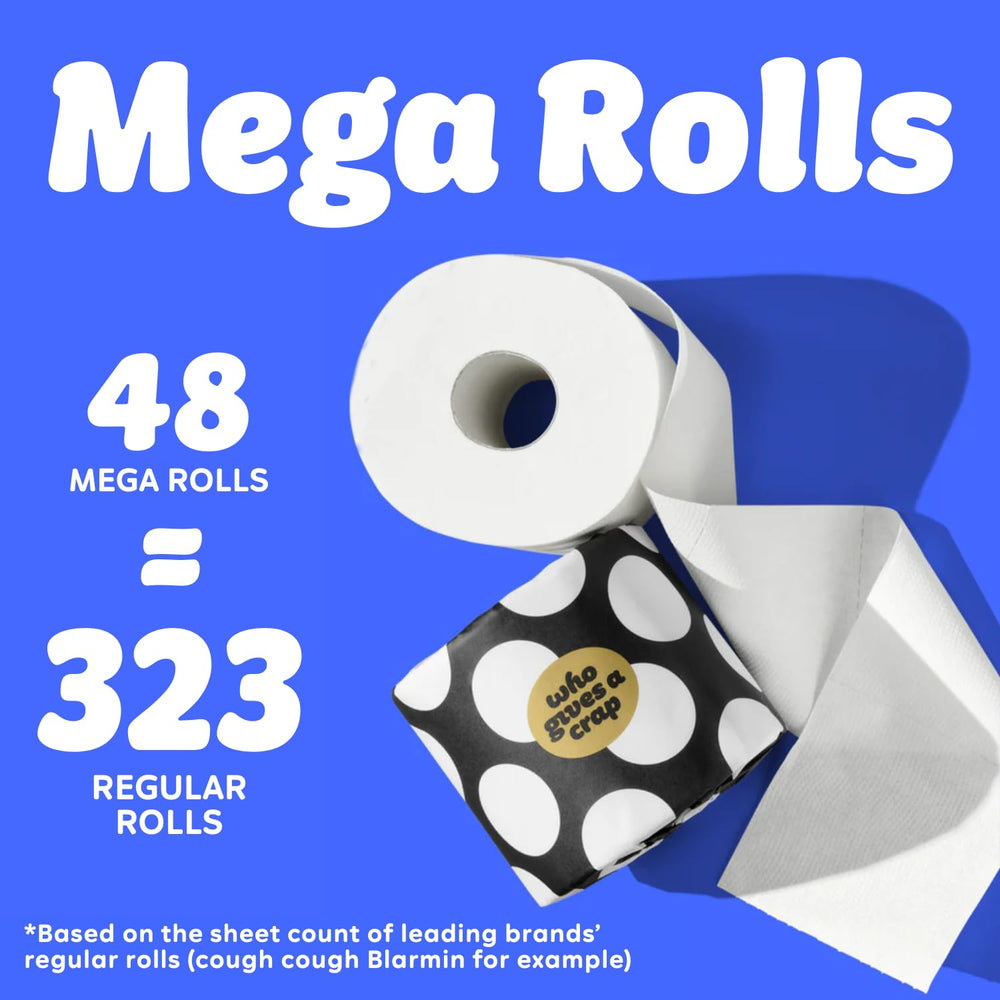 Who Gives A Crap cross-section of 3-ply layers showing strength and cushion