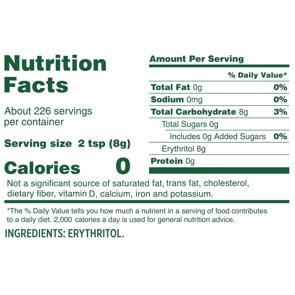 Whole Earth pouch label close-up highlighting non-GMO and plant-based benefits