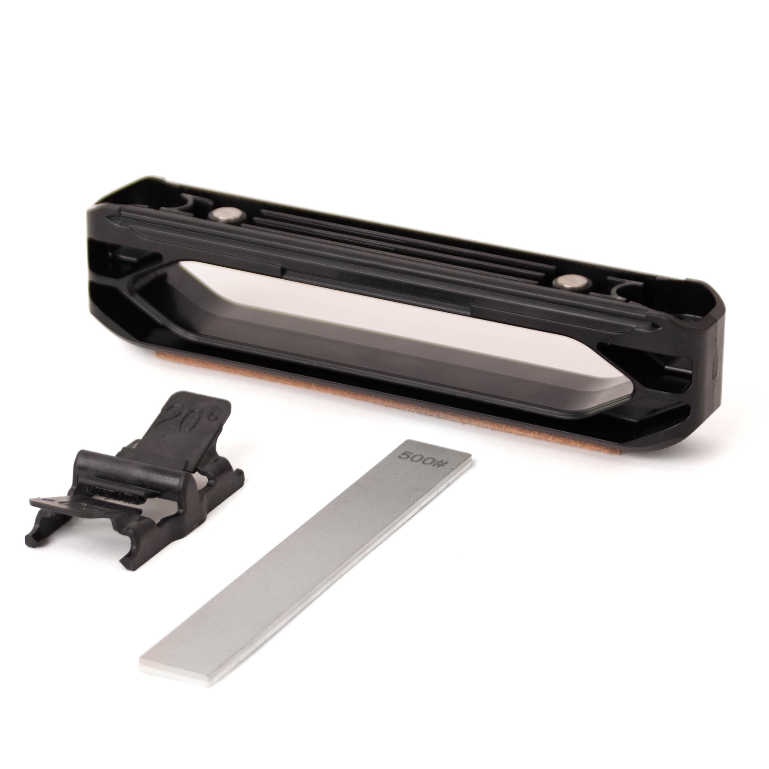 Wicked Edge Venture next to a smartphone showing lightweight 4 oz portability