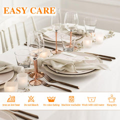 WIGENIUS table set at wedding demonstrating elegant neutral backdrop benefit