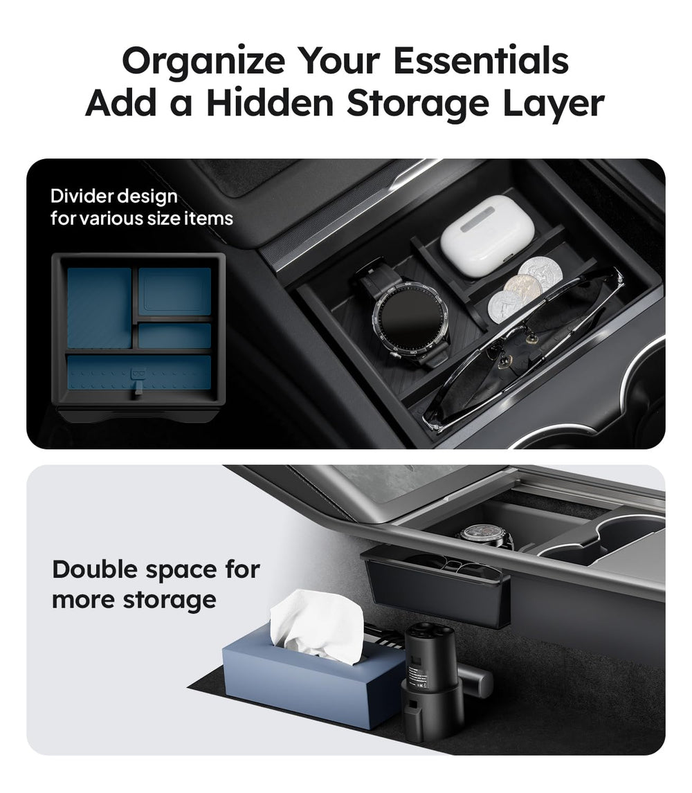 Wigoo hidden magnetic compartment open offering secure storage for valuables