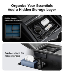 Wigoo hidden magnetic compartment open offering secure storage for valuables