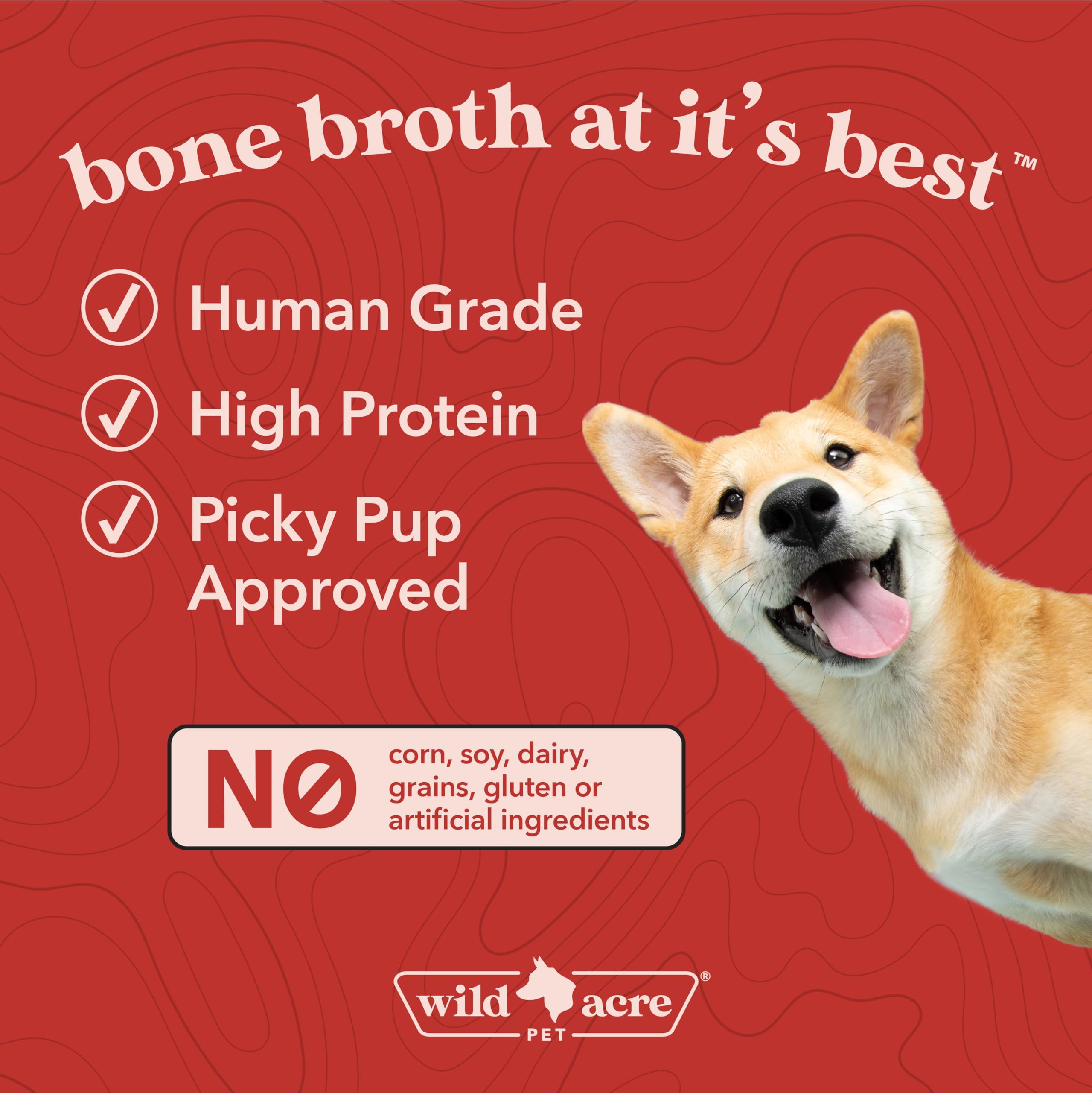 Wild Acre dog eating from bowl enjoying boosted appetite and mealtime appeal