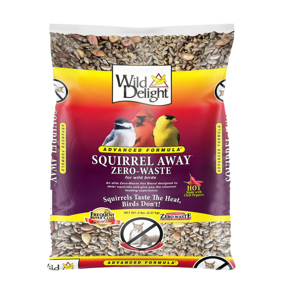 Wild Delight front packaging showing 5 lb bag and product name, easy identification benefit
