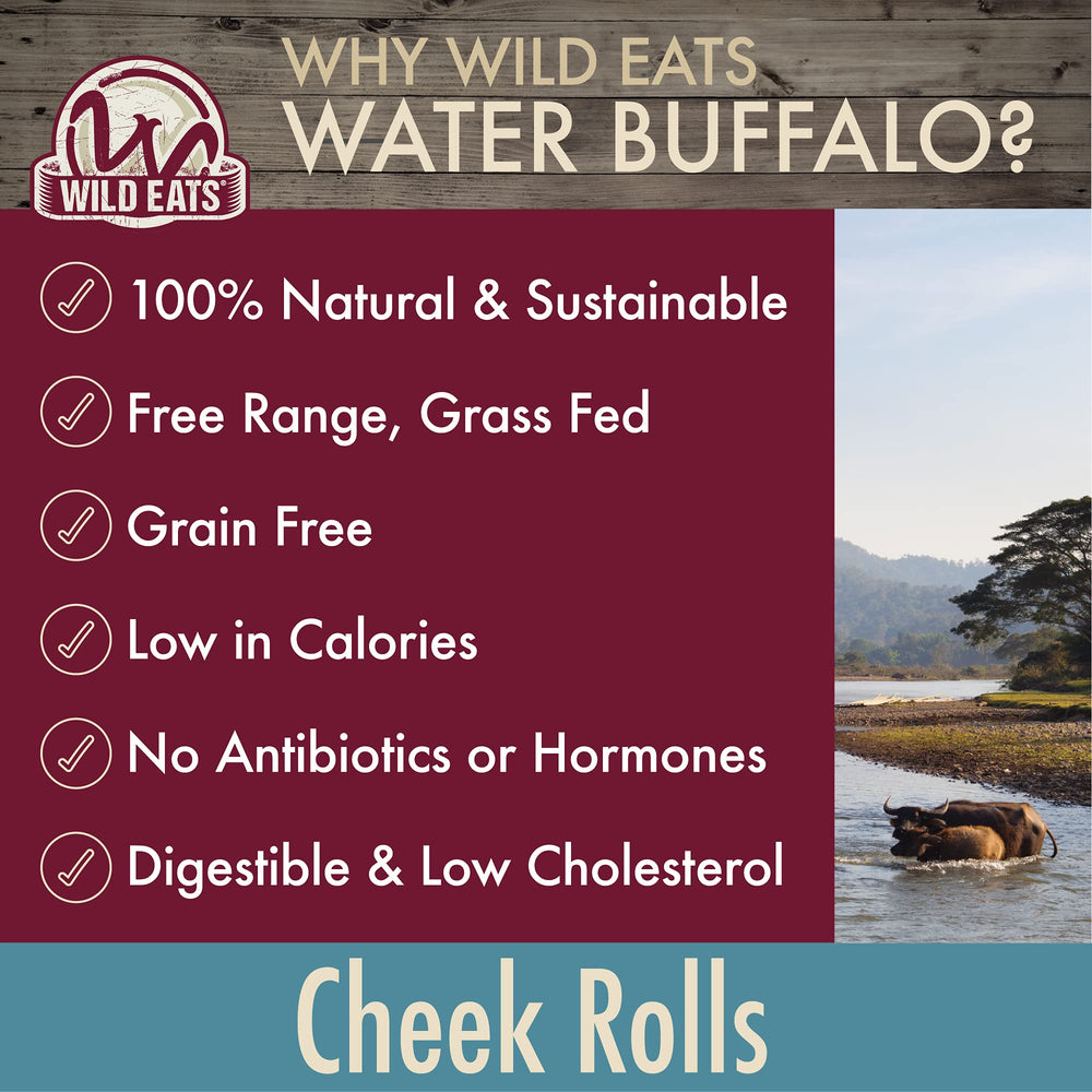 Wild Eats label and ingredient list close-up showing grain-free benefit and transparency