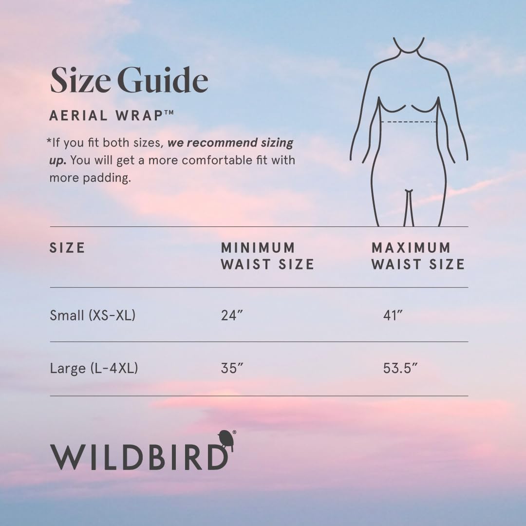 WildBird padded waist belt detail offering lumbar comfort