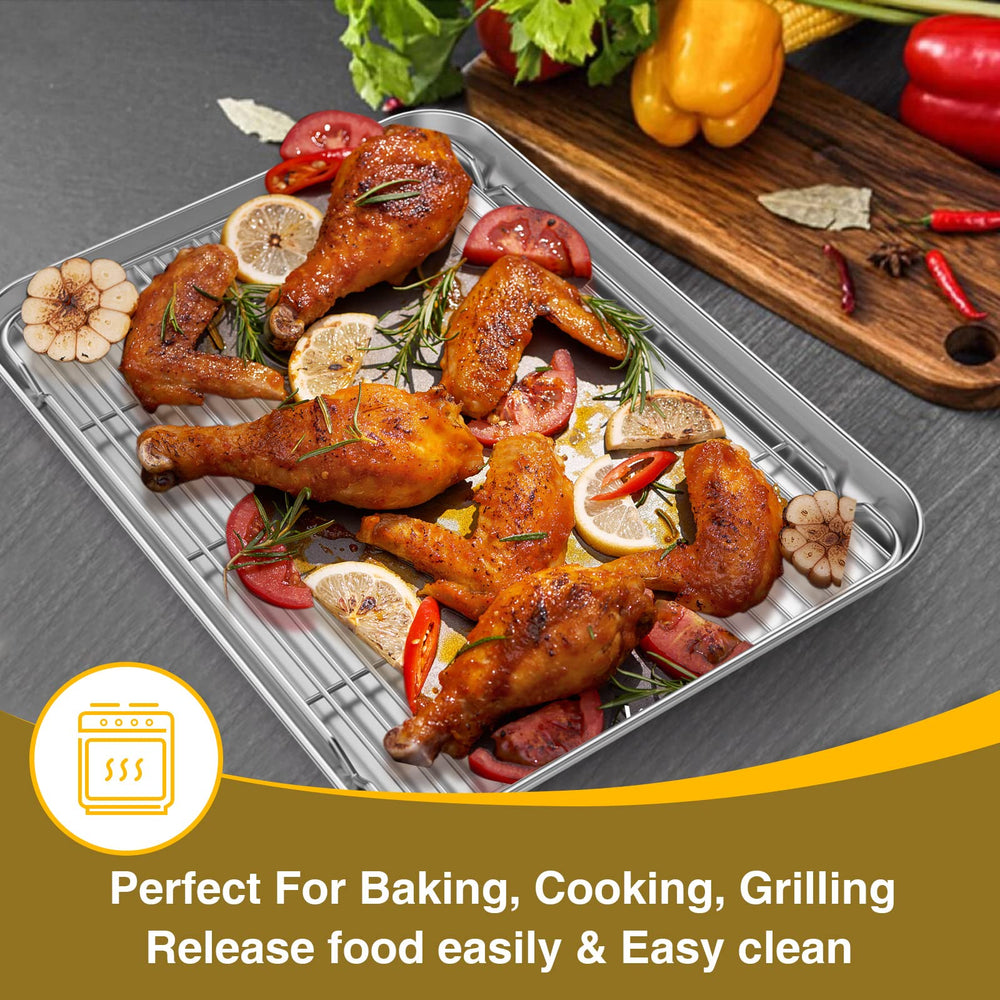 Wildone cooling rack on counter showing quick cooling and neat presentation