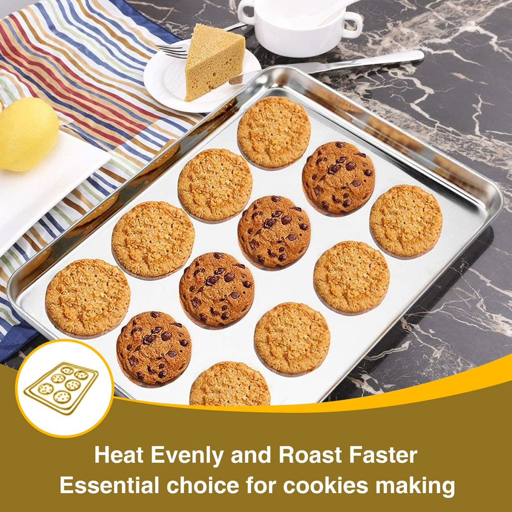 Wildone baking cookies in oven showing even heat and reliable browning