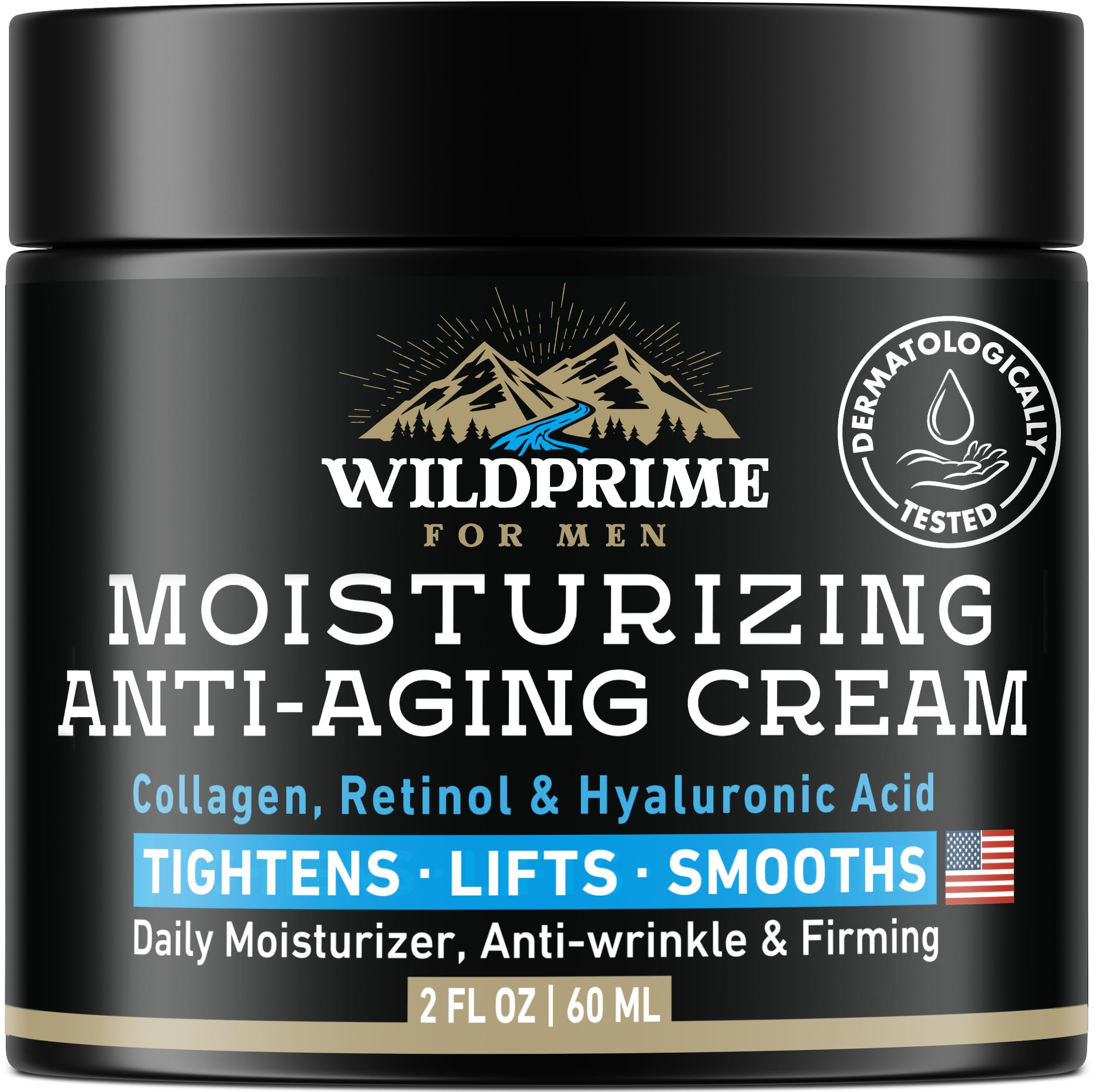 WildPRIME front jar view showing branding and package benefit