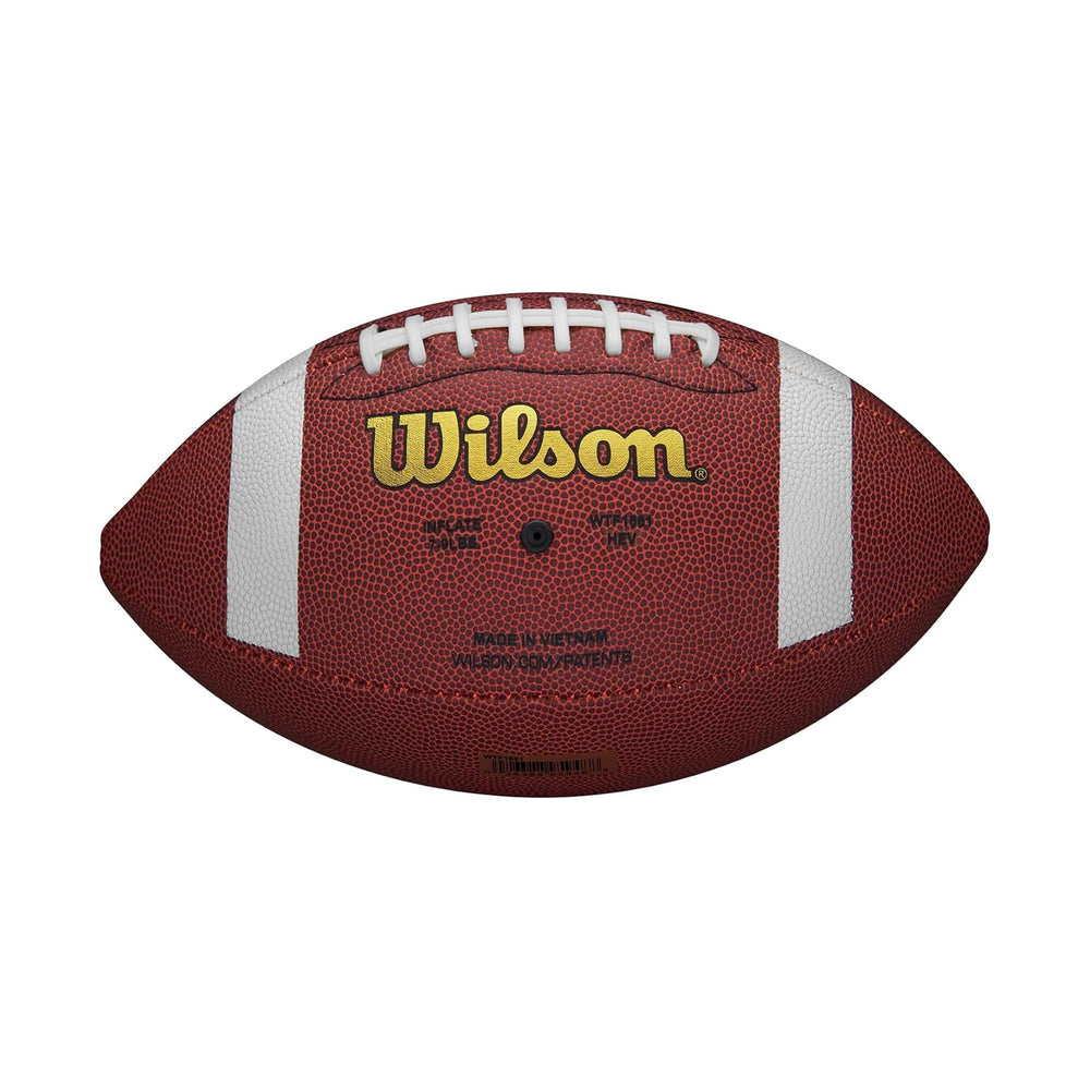 WILSON close-up of composite cover texture for improved grip