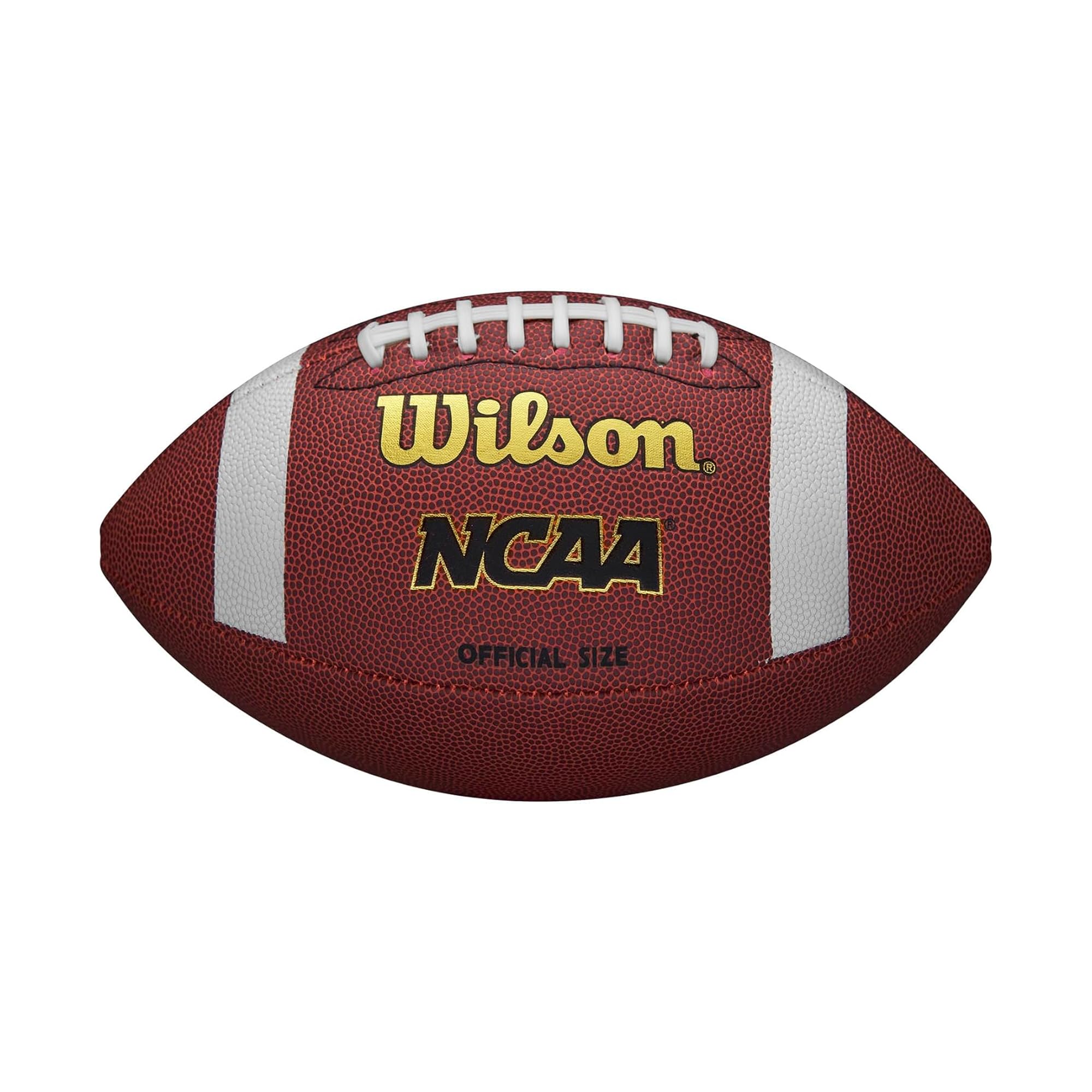 WILSON front view showing NCAA logo and authentic collegiate look
