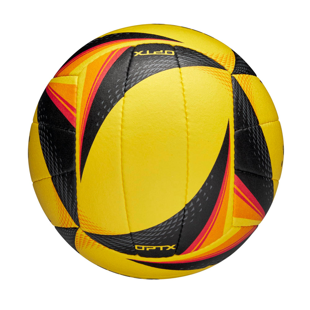 WILSON OPTX lifestyle beach scene with players illustrating on-sand performance benefit