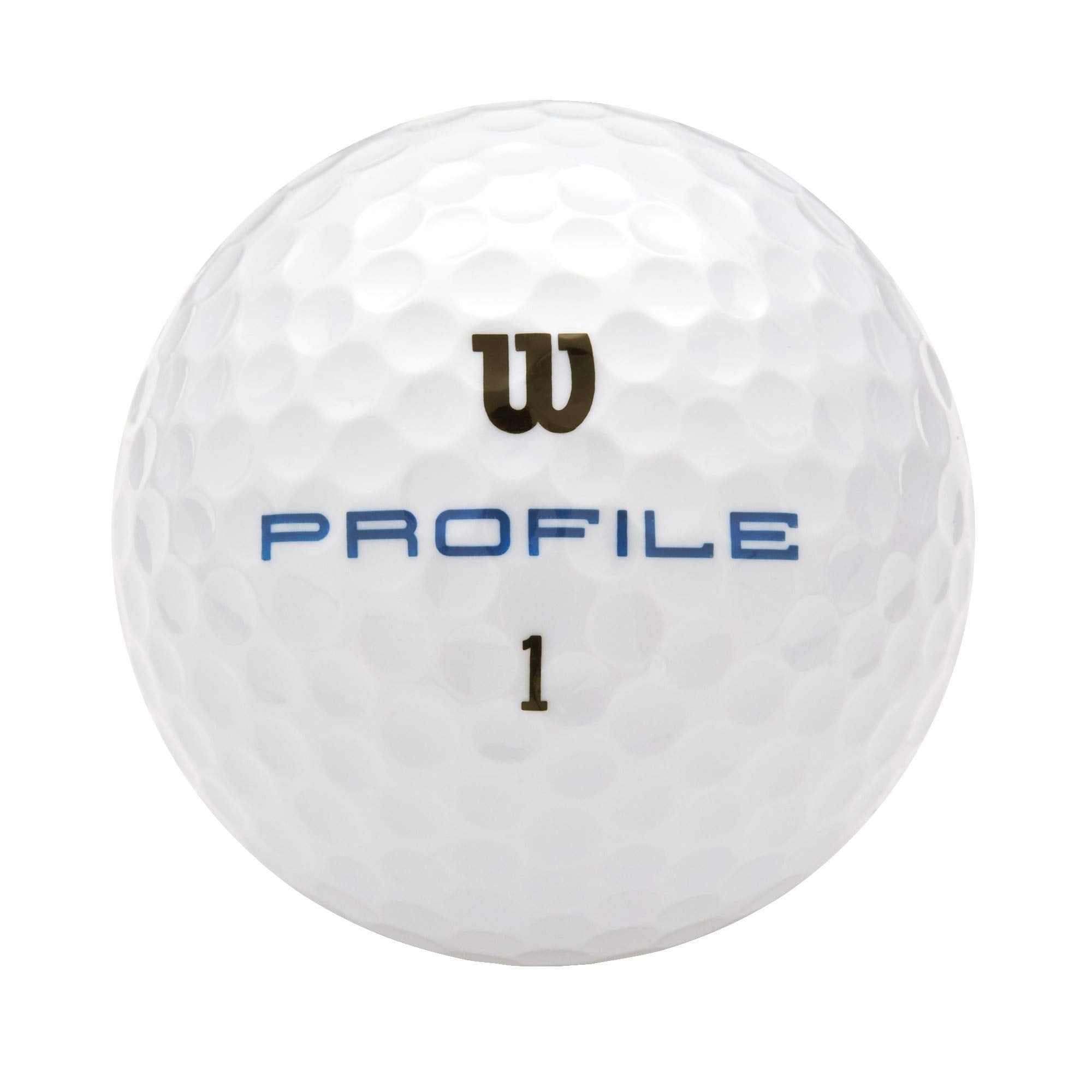 WILSON Profile Distance close-up of dimple pattern highlighting aerodynamic control