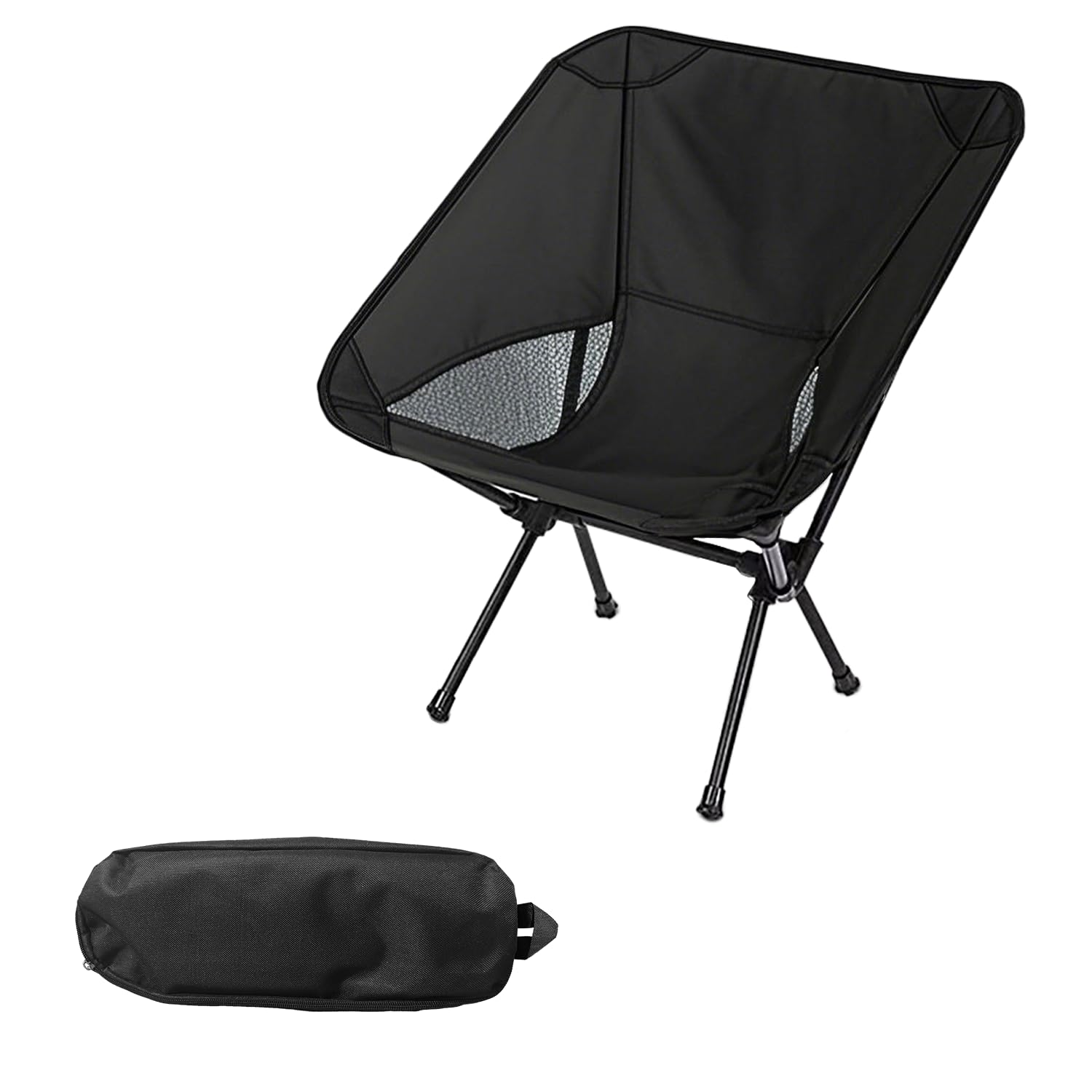 Wind Tour front view of folded chair showing compact portability and easy transport