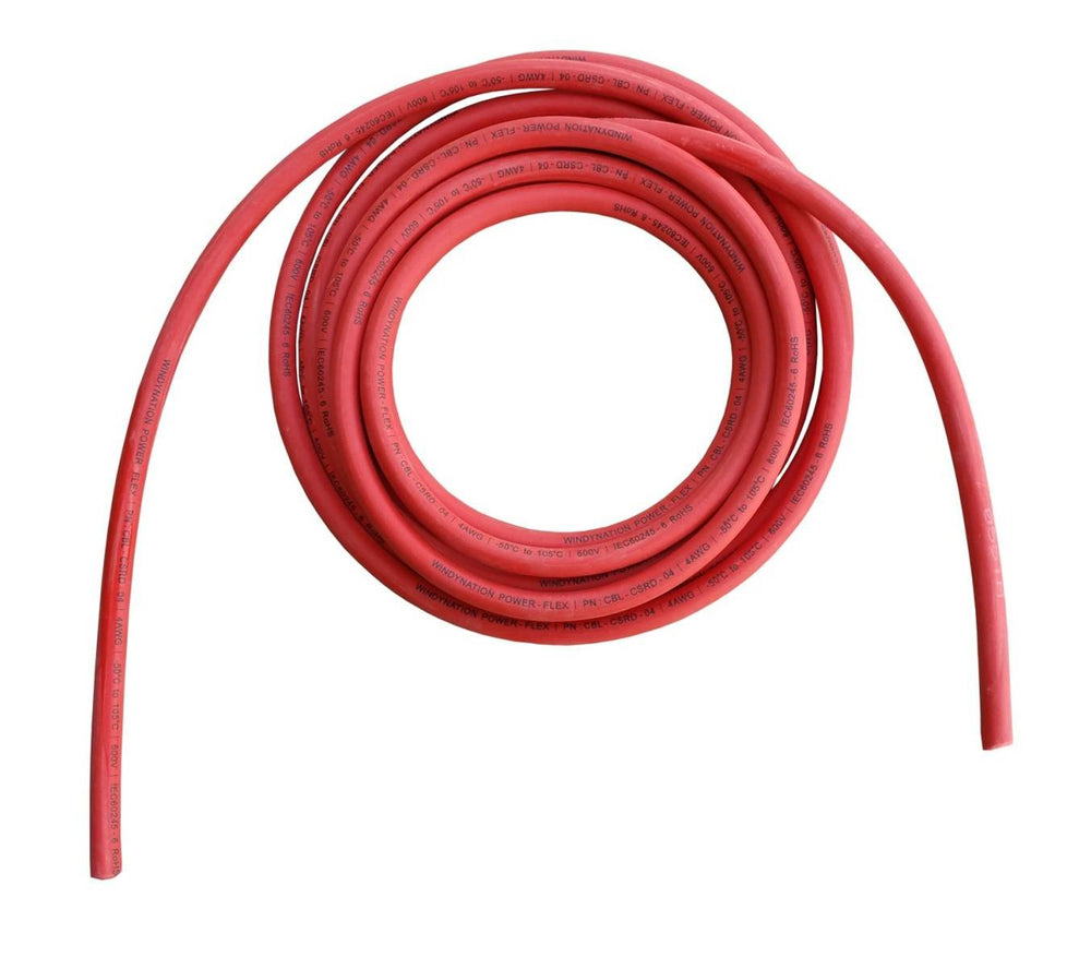 WindyNation terminal end with crimped lug for reliable connections
