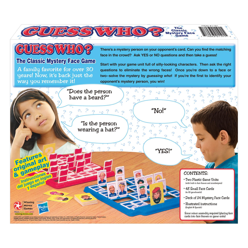 Winning Moves game in play with two players demonstrating quick, head-to-head deduction