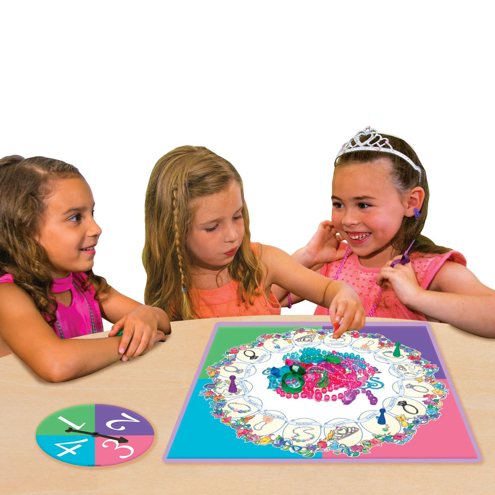 Winning Moves crown beside a ruler for scale benefit: clear size reference for parents