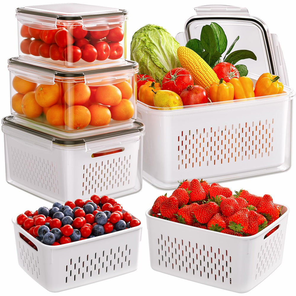 Winproper front packaging showing full 5-pack set and clear labels, organized storage benefit