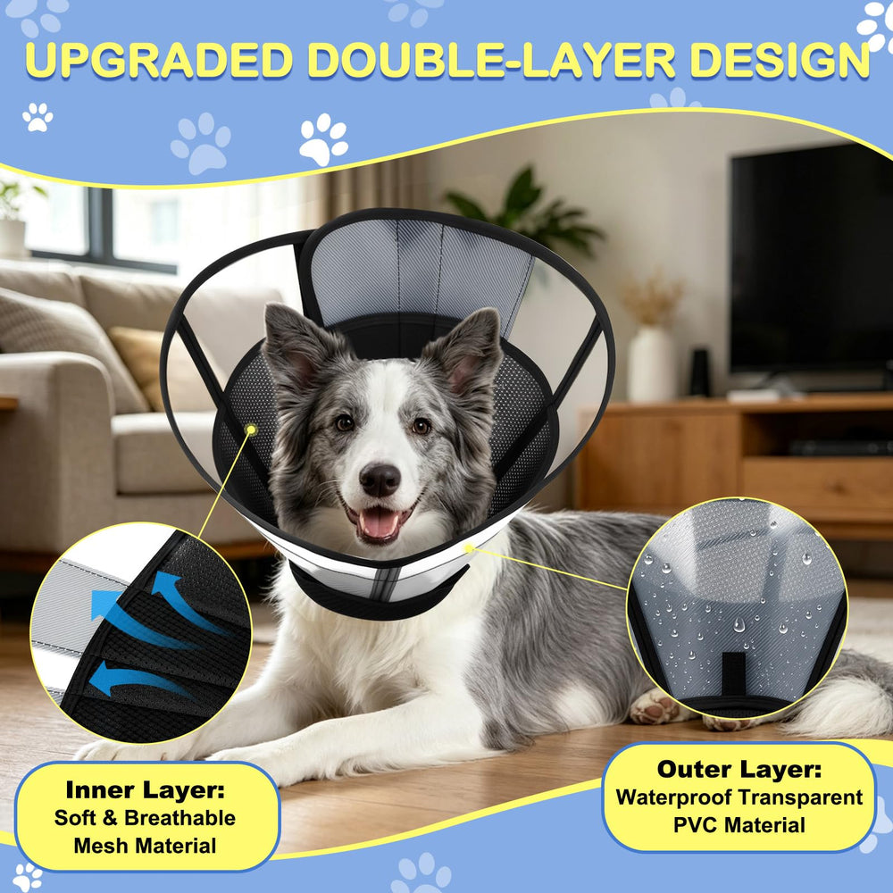 WinWeal transparent PVC outer for clear vision and easy cleaning