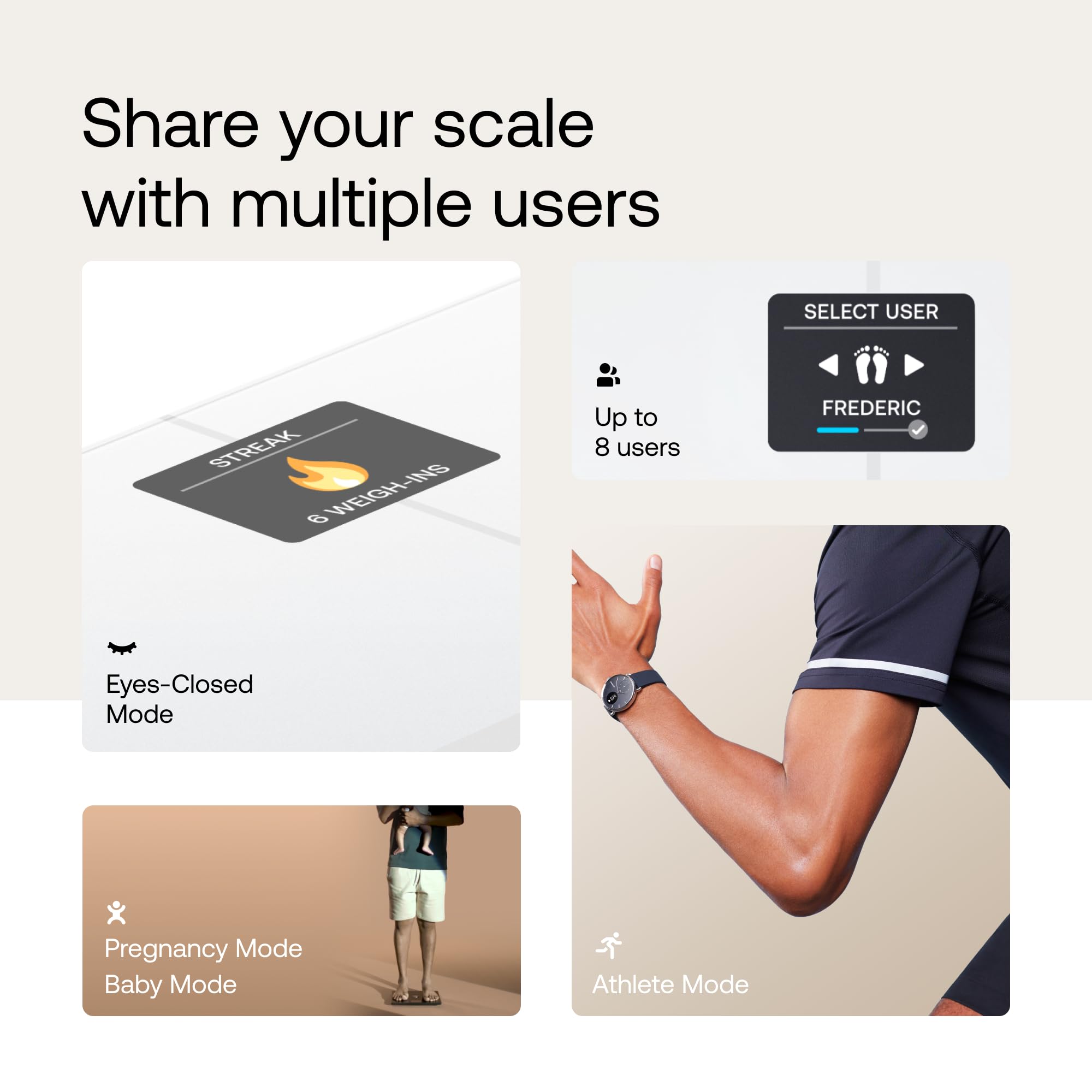 Withings Body Smart syncing data to Withings app for trend tracking