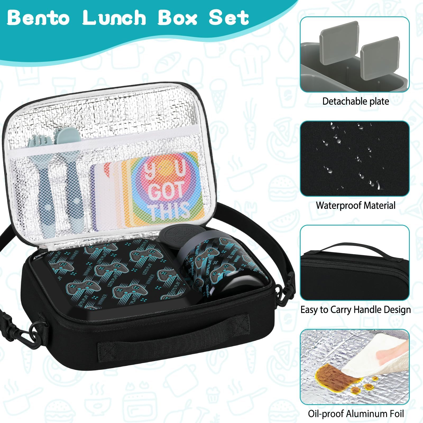 wiwens children eating from bento at school demonstrating kid-friendly design and portability