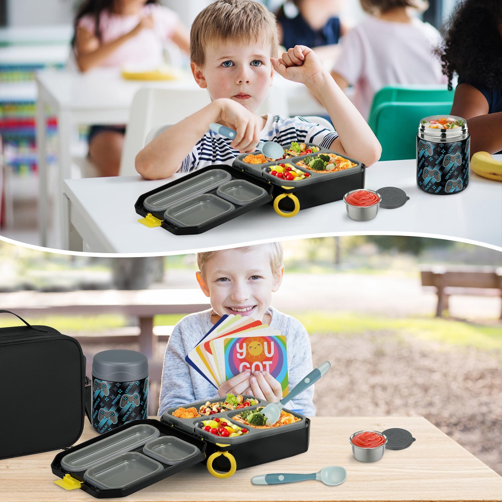 wiwens size comparison with backpack showing compact fit and everyday school readiness