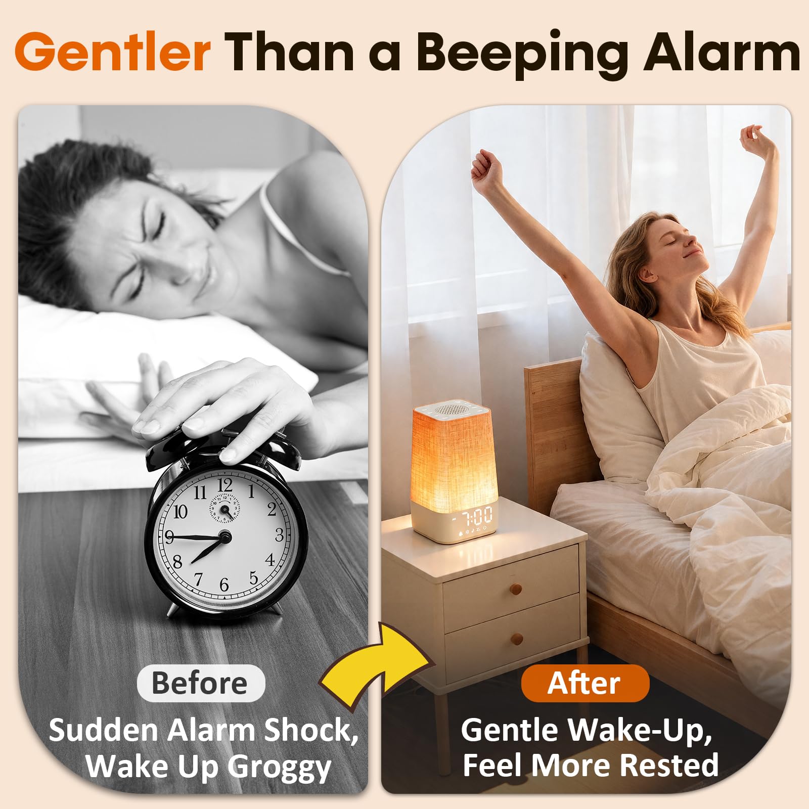 Wkzay detailed controls and backlit display, Wkzay provides easy nighttime adjustments