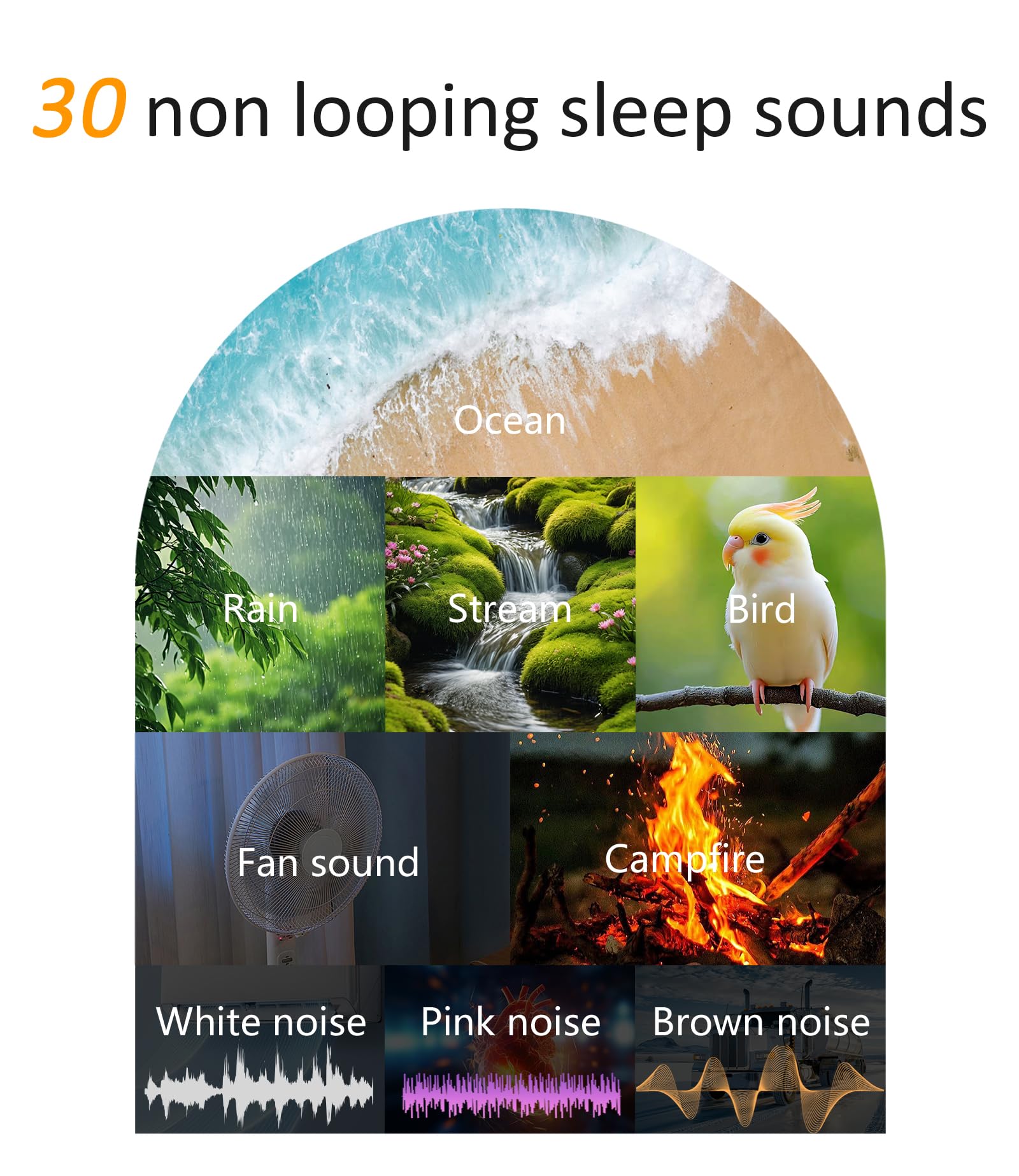 Wkzay on nightstand in bedroom scene, Wkzay supports peaceful shared-sleep environments