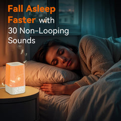 Wkzay speaker grille showing sound output, Wkzay delivers clear white noise and nature sounds